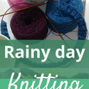 Rainy day knitting
