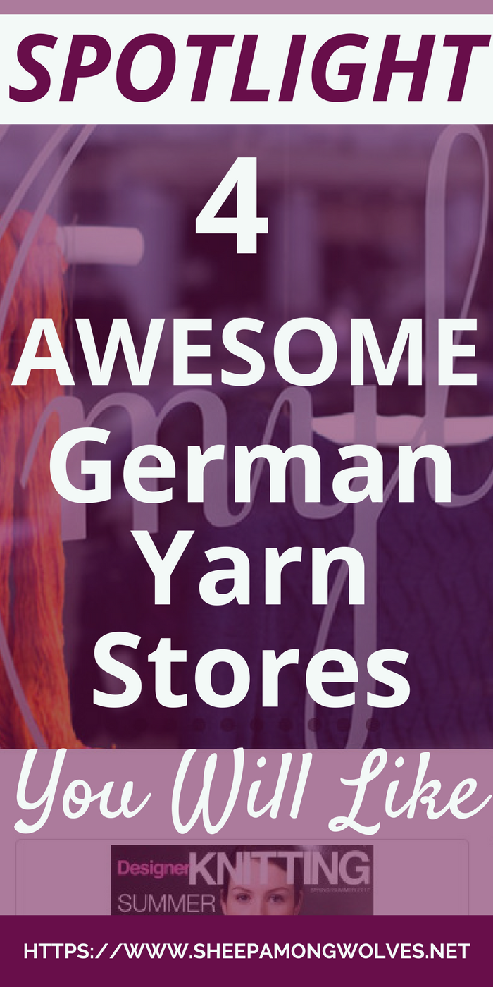 You have some extra money and don't know what to do with it? Here are 4 awesome German online yarn stores you can spend your money in.
