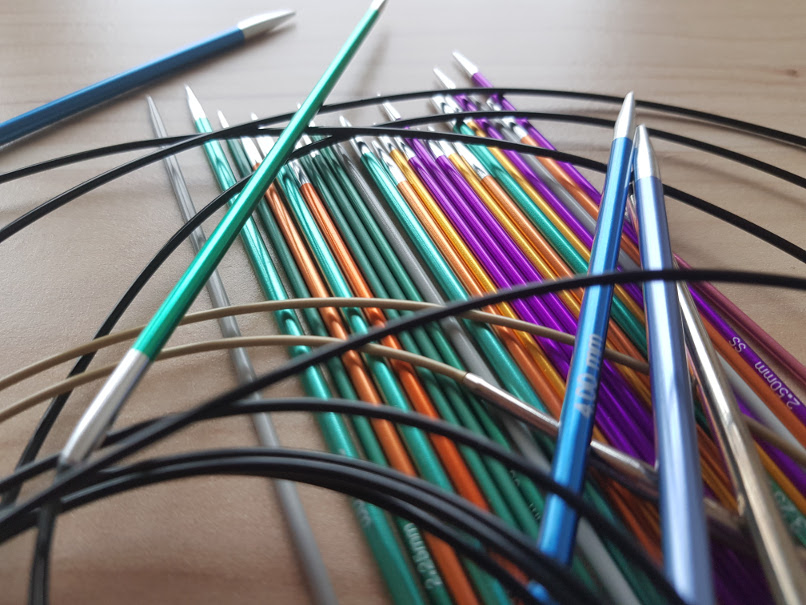 knitting needle - metal needles