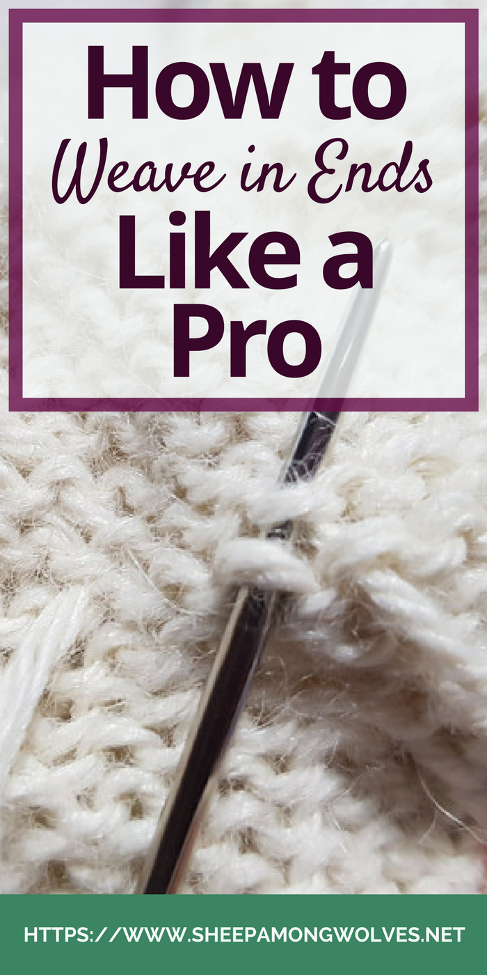 Do you dislike how your knitting looks after you've woven in the tails? Or do the ends wriggle free and poke through? Or do you just want to learn how else to weave in ends? Then click through and read on to learn how to do it like the pros!