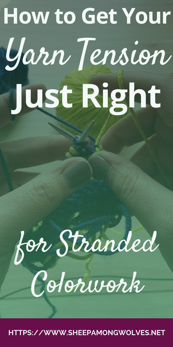 Your knitting puckers up when you knit stranded colorwork? The piece becomes too tight? Or are your stitches too loose and messy? I've been there as well. Here I share with you how I get my yarn tension just right and more advice that helped me get a beautiful and even knit fabric. So click here to read more!