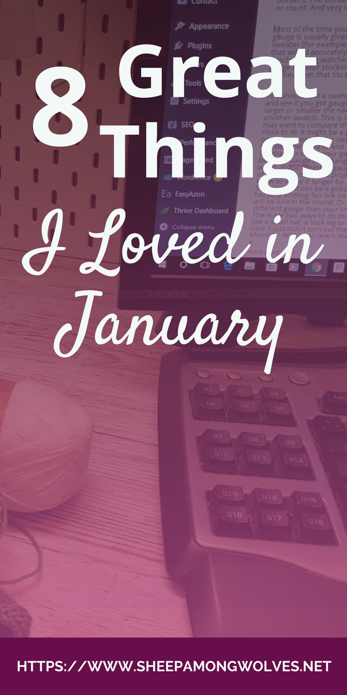 In this new monthly segment, I'll share mostly knitting related things with you that I came across the previous month and I found so exciting or loved so much I had to share it with you folks. Here you'll find patterns, yarn, other blogs and lots of other things. Click and find out which things I loved in January!