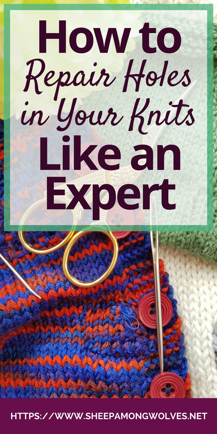 We sock knitters know this: Sooner or later you’ll wear right through even your most robust socks. We spend a lot of time knitting them, so we don't want to throw them away if we don't have to. But what to do? We fix it! Come on over and learn how to patch or darn knits like an expert!