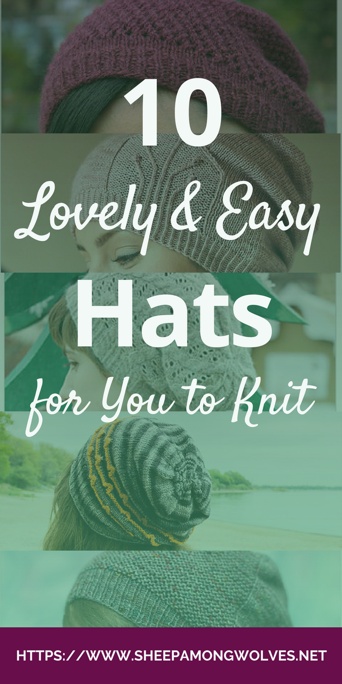 Have you planned out your fall accessory knitting yet? Would you like a few ideas? Like these ten easy and lovely hats? And some of these are even free!